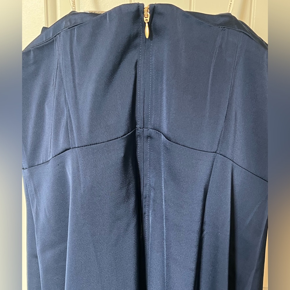Lilly Pulitzer Formal Navy Blue Strapless Dress - 8 - Picture 6 of 8
